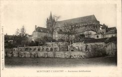 CPA Montfort Amaury Old fortifications