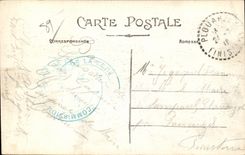 CPA Souvenir of Sens