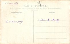 CPA Saint Florentin the northern staircase of 'church in 1832