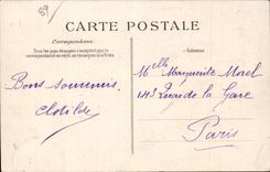 CPA Joigny Bridge and suburb Seen from upstream