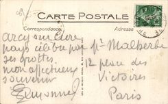 CPA Arcy on Cure the chatenay Gate and windows