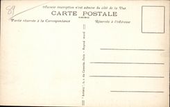 CPA Saint Florentin the church Vault Saint Nicolas Baptismal font