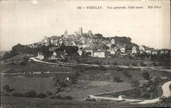 Vezelay CPA View western Dimension