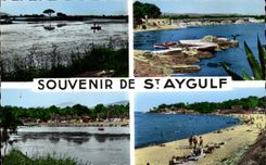 CPSM Souvenir of Saint Aygulf