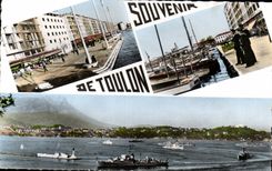 CPSM Souvenir of Toulon