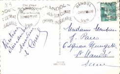 CPSM Bandol Beach of Renecros