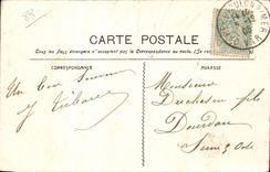 Toulon CPA 5th deposit of the crews of the fleet the bus shelter