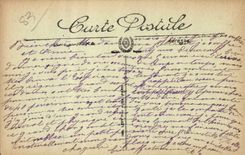 CPA Hyeres gesehen vom Hotel der Palmen und des kontinentalen Hotels