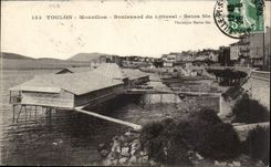 CPA Toulon Mourillon Boulevard of the littoral Baths co Helene