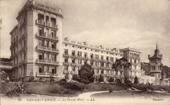 San Salvadour CPA Le grand hotel