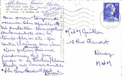 Pradet CPSM Beach of the Garonne Coudon