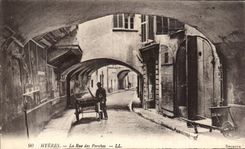 CPA Hyeres die Strasse der Portale