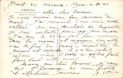 CPA Hyeres Bezirk der Almarre Einfassung der Vogel