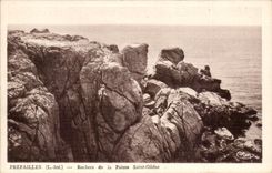 CPA Prefailles Felsen des Punktes Saint Gildas