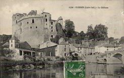 CPA Clisson das Schloss