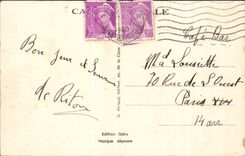 CPA Nantes the port Boat