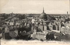 CPA Nantes Panorama taken of the bridge has transporter