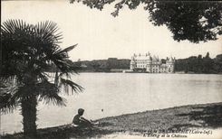 CPA Schloss von Bretesche der Teich und das Schloss