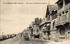 CPA Baule on Sea Seen from of the boulevard of the Dunes