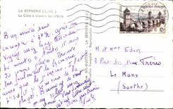 CPSM Bernerie the Dimension through the trees