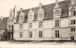 CPA Chateaubriant interior Face of the castle Renaissance