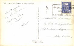 CPA Baule on Sea Train station