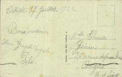 CPA Croisic Beach of Port flax High tide