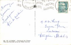 CPA La Baule Boulevard of the ocean Taken of the Adriana hotel