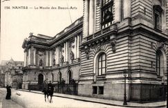 CPA Nantes the museum of Beautiful arts