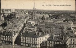 CPA Nantes Panorama on Saint Clement