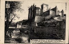 CPA Clisson das Schloss