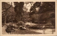 CPA Nantes the botanical garden