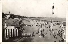 CPA La Baule on sea the beach