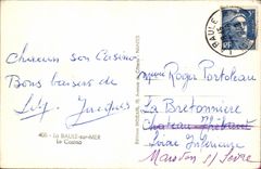 CPA La Baule on sea the casino