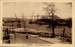 Nantes CPA View of the port