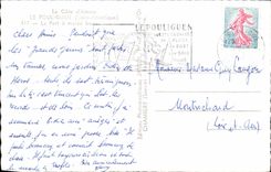 CPSM Pouliguen the port has low tide