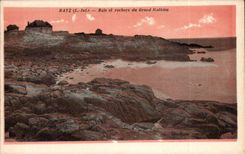 CPA Batz Bay and rocks of the large Mathieu