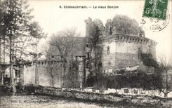 Chateaubriant CPA the old keep