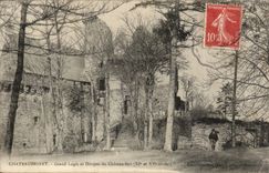 Chateaubriant CPA Large home and keep of the strong castle