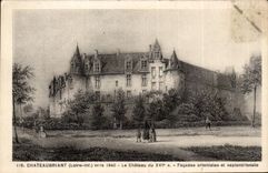 Chateaubriant CPA the castle of the 16th Frontages Eastern and septentrional
