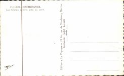 CPSM Noirmoutier Salzwassersumpfe nah an dem Hafen