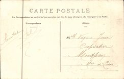 CPA Croisic Rock the large furnace bridge