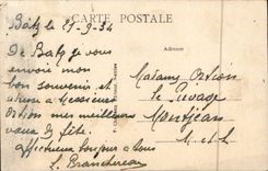 CPA Batz on Sea On the dimension the bridge of the devil