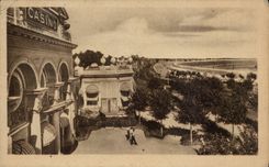 CPA La Baule the beach seen of the casino