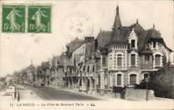CPA La Baule villas of the Darlu boulevard