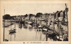 CPA Pouliguen the port
