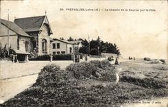 CPA Prefailles die Weise der Quelle durch das Mass