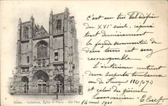 CPA Nantes Church St Pierre