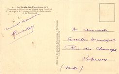 CPA La Baule the Pines Panorama of the boulevard of the ocean towards Pornichet