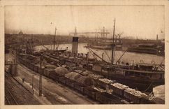 CPA Nantes Seen of the port of the hermitage